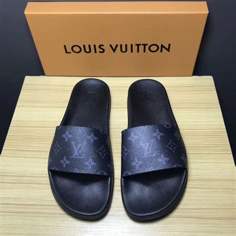 lv flip flops mens|louis vuitton slippers for men.